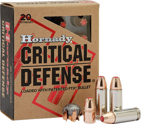 Hornady 90050 Critical Defense Flex Tip eXpanding  100 Grain .30 Super Carry