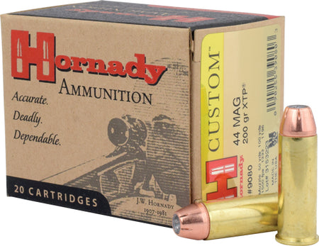 Hornady Custom Personal Defense .44 Magnum 200 gr JHP ammo