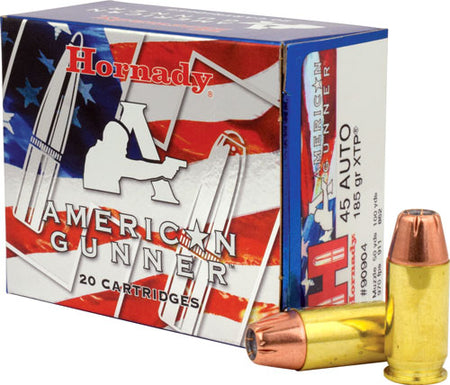 Hornady 90904 American Gunner Personal Defense Hornady XTP Hollow Point HP 185 Grain .45 ACP/Auto