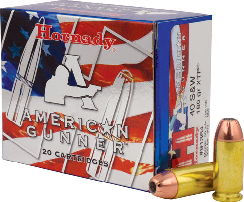 Hornady 91364 American Gunner Personal Defense Hornady XTP Hollow Point HP 180 Grain .40 S&W