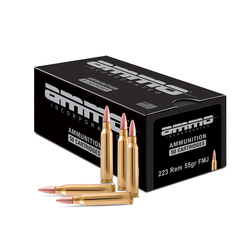 Ammo Inc Signature .223 Remington 55 gr FMJ ammo
