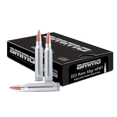 Ammo Inc Shield .223 Remington 55 gr BTHP ammo