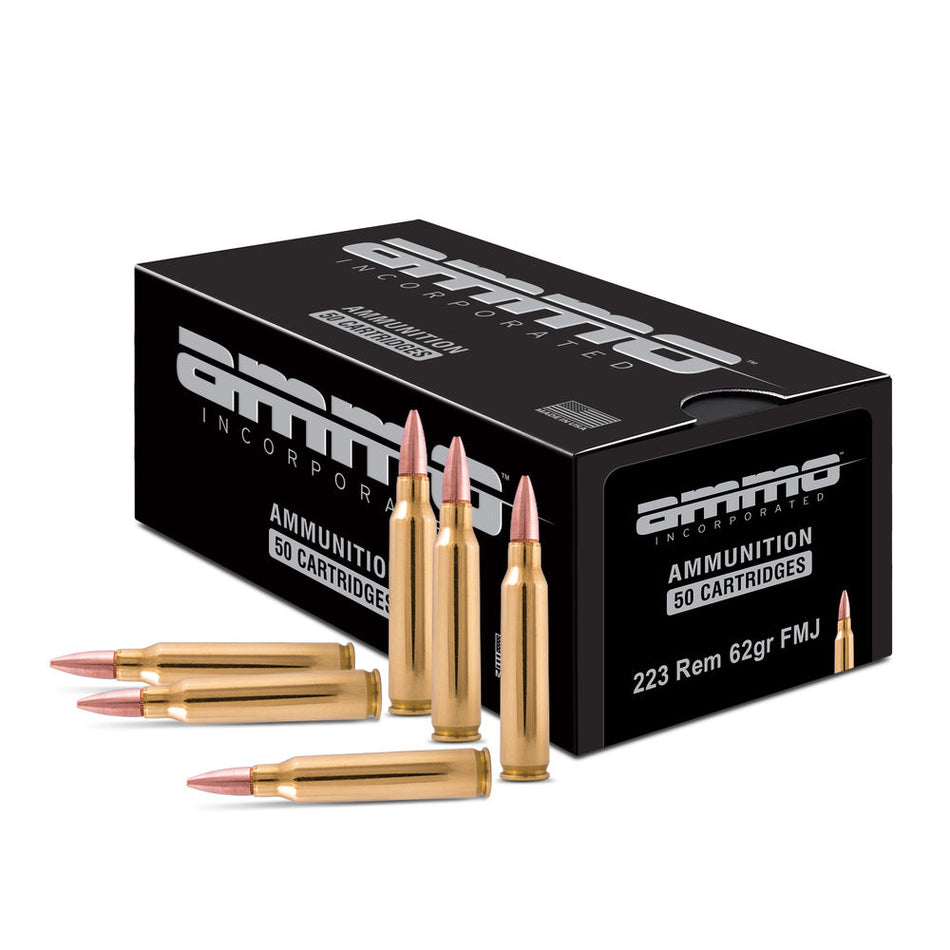 Ammo Inc Signature .223 Remington 62 gr FMJ ammo