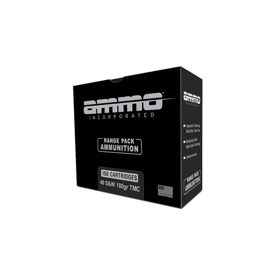 Ammo Inc Signature .40 S&W 180 gr TMC ammo
