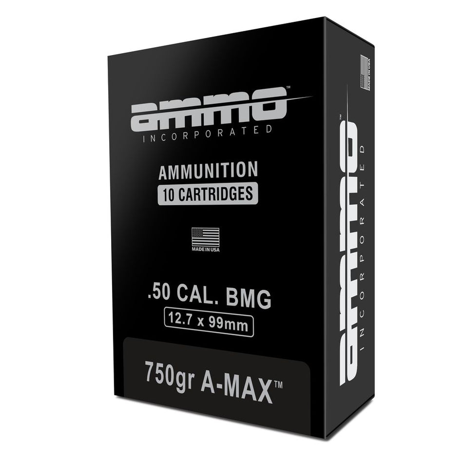 Ammo Inc Signature .50 BMG 750 gr PolyTip ammo