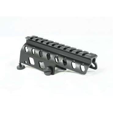 ATI 20 Gauge Saddle Mount with Thumb Screws Black