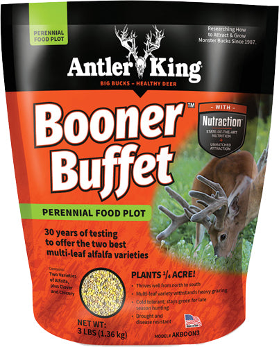 Antler King Booner Buffet 3lb Food Plot Seed Mix 1/4 Acre