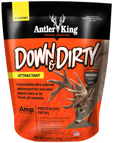 Antler King Down & Dirty Deer Attractant 5lb Bag
