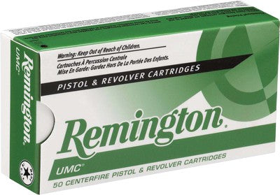 Remington UMC .25 ACP 50 gr FMJ ammo