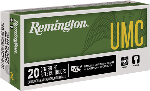 Remington 26854 UMC Full Metal Jacket FMJ 150 Grain .300 AAC Blackout