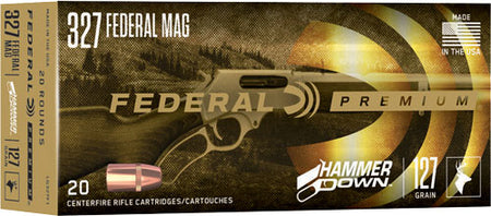 Federal Premium HammerDown .327 Federal Mag 127 gr BHP ammo
