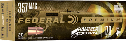 Federal Premium HammerDown .357 Magnum 170 gr BHP ammo