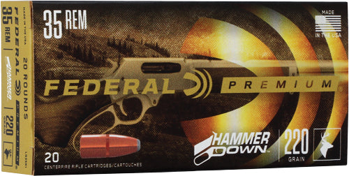 Federal Premium HammerDown .35 Remington 220 gr BHP ammo