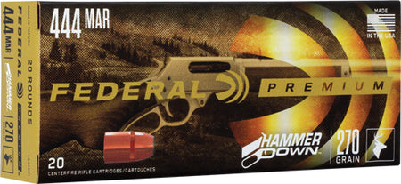 Federal Premium HammerDown .444 Marlin 270 gr BHP ammo