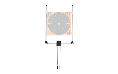 Allen Company Hub Stake Adjustable Target Stand for 24"x24" Targets, 19.5" Tall, Black
