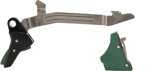 Timney Alpha Competition Trigger for Glock Gen 3-4 3LB Green