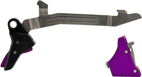 Timney Alpha Competition Trigger for Glock Gen 3-4 3LB Purple