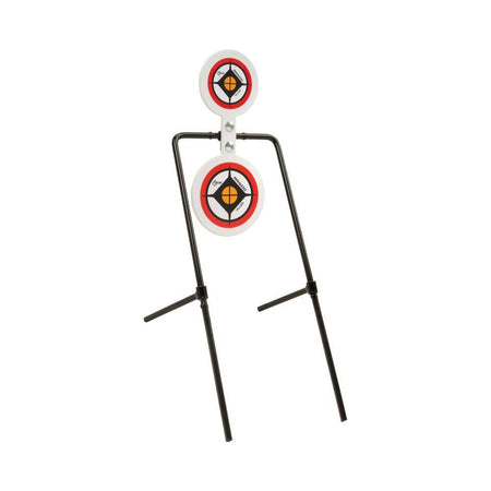 Allen EZ-Aim Hardrock AR500 Round Spinner Targets & Stand 7.375"W x 23"H