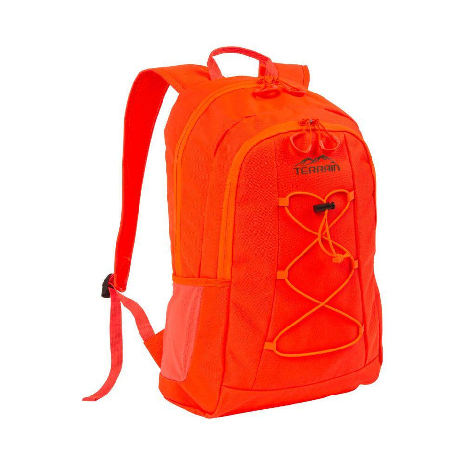 Allen Terrain Tundra Camping Daypack Blaze Orange - Large Storage Organizer