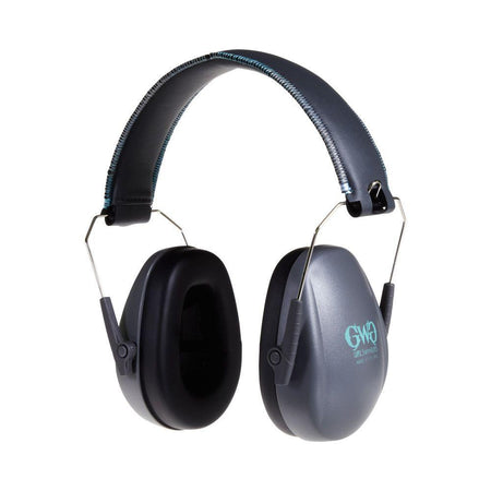 Allen Girls With Guns Assure Low-Profile Shooting Earmuffs Gray Teal Black NRR 23dB