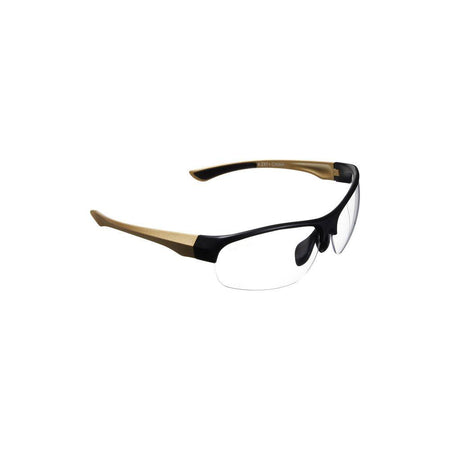 Girls With Guns Devotee Protective Shooting Safety Glasses Gold/Brown Frame Clear Lens Anti-Scratch/Fog/UV