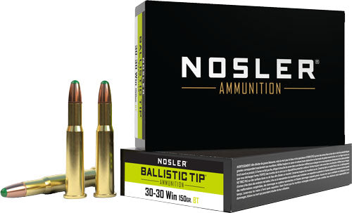 Nosler N40065 Ballistic Tip Round Nose Ballistic Tip  150 Grain .30-30 Winchester