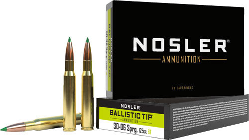 Nosler Hunting .30-06 Springfield 125 gr PolyTip ammo