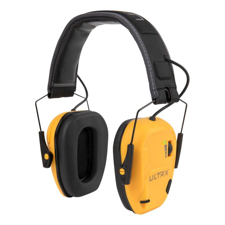Allen ULTRX Bionic Electronic Ear Muffs 22dB - Yellow