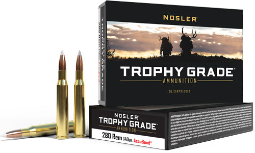 Nosler 48545 Trophy Grade Nosler AccuBond  140 Grain .280 Remington
