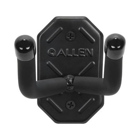Allen Defender Double Hook Wall Mount with Metal Mounting Plate Black