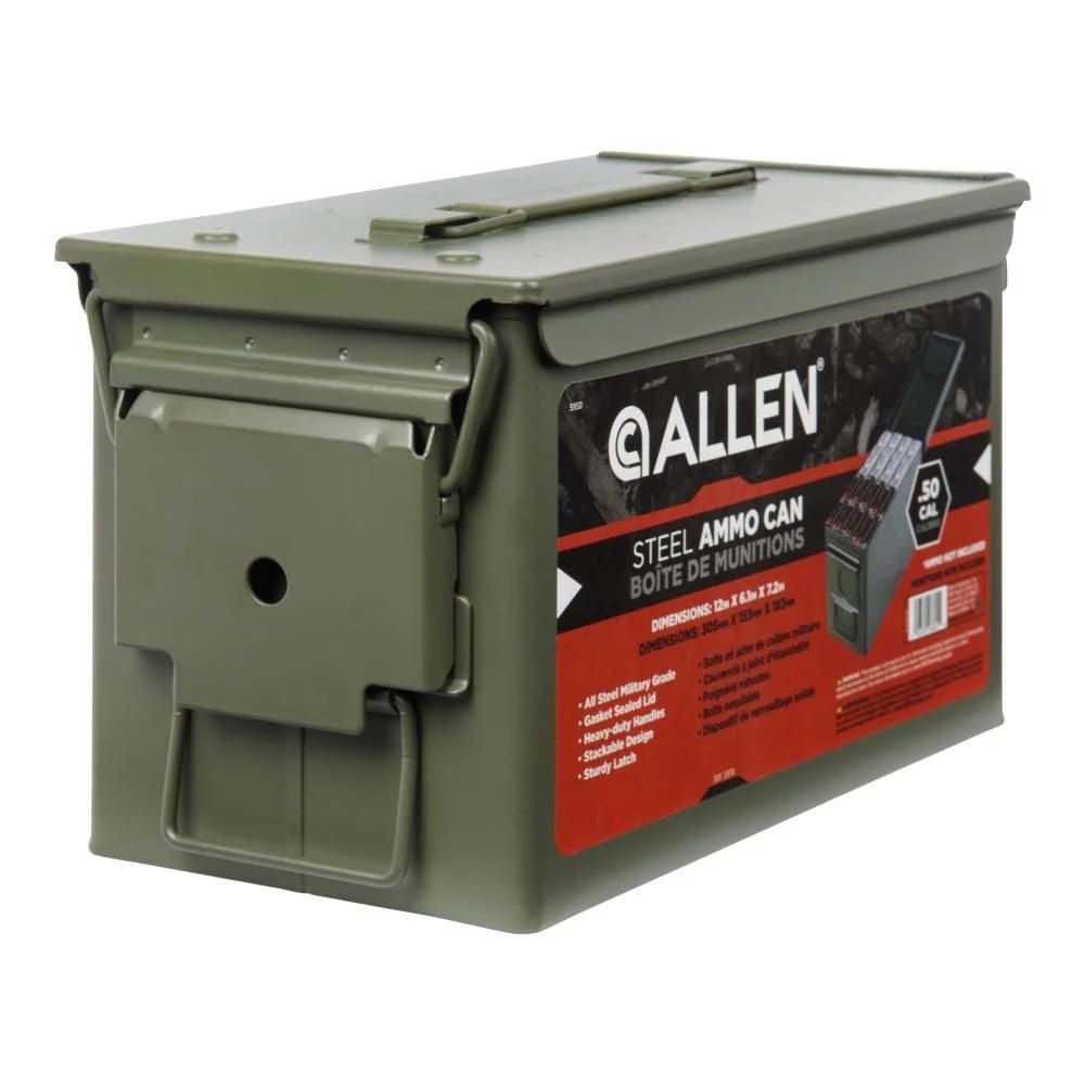 Allen Classic Steel Ammo Can .50 Cal OD Green