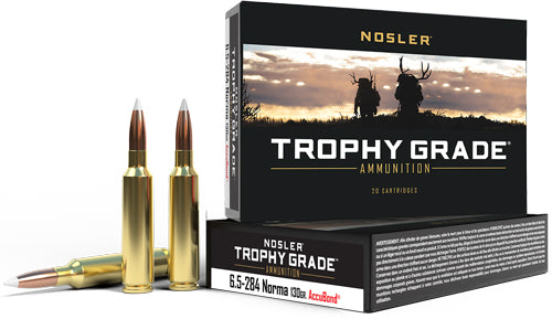 Nosler 60021 Trophy Grade Nosler AccuBond  130 Grain 6.5-284 Norma