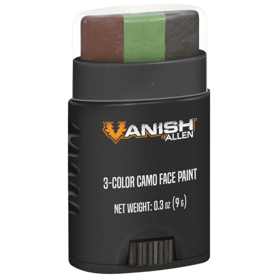 Allen Vanish Camo Face Paint Stick 3-Color Applicator