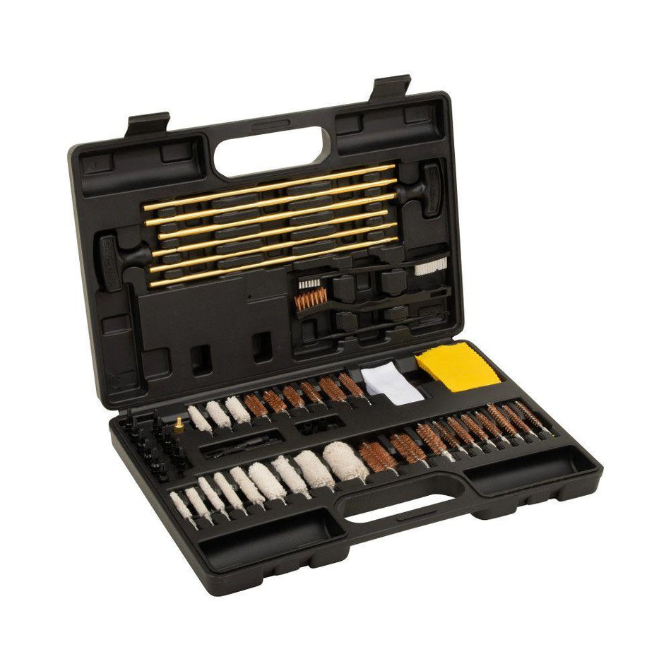 Allen Krome Stronghold Universal 60-Piece Gun Cleaning Kit for Rifles Shotguns and Handguns