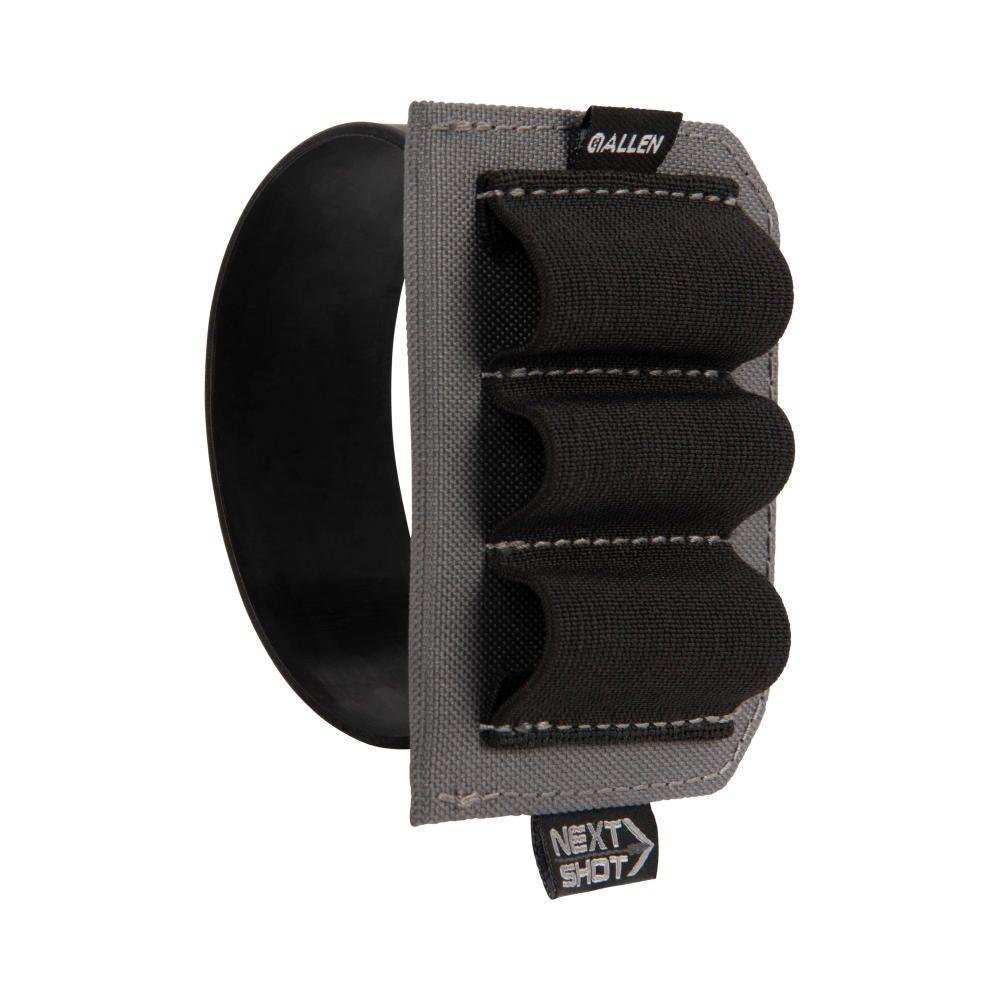 Allen Next Shot Shotgun Shell Carrier Silicone Band - Black/Grey