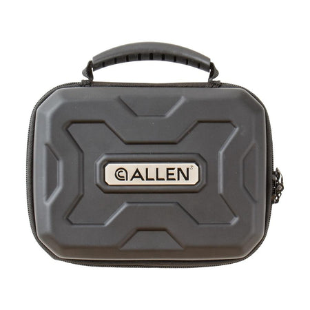 Allen Exo 9" Handgun Case Black Thermo-Molded with Lockable Zippers