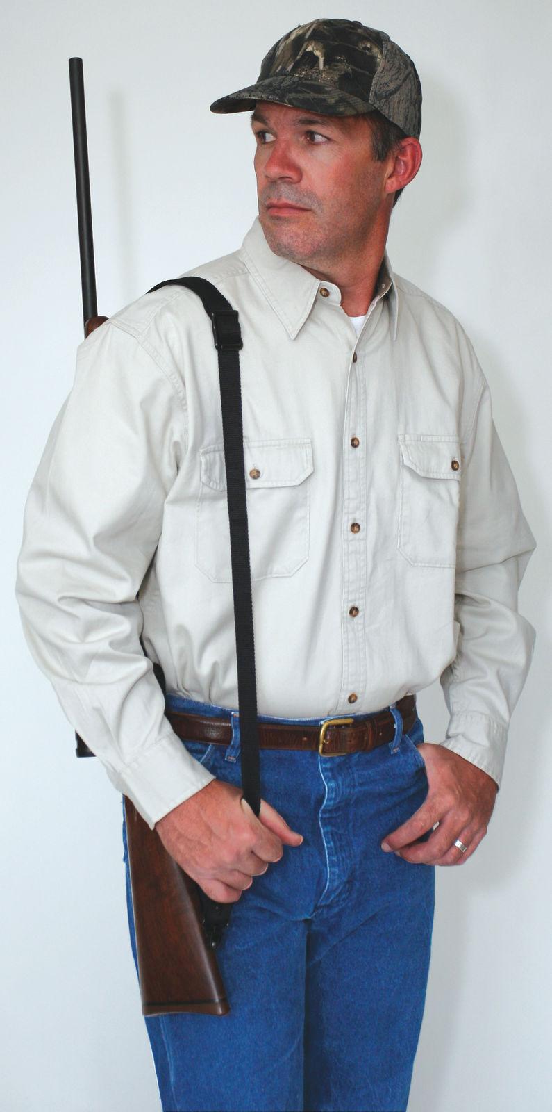 Allen Company Slide and Lock Web Sling with Quick-Detach Swivels