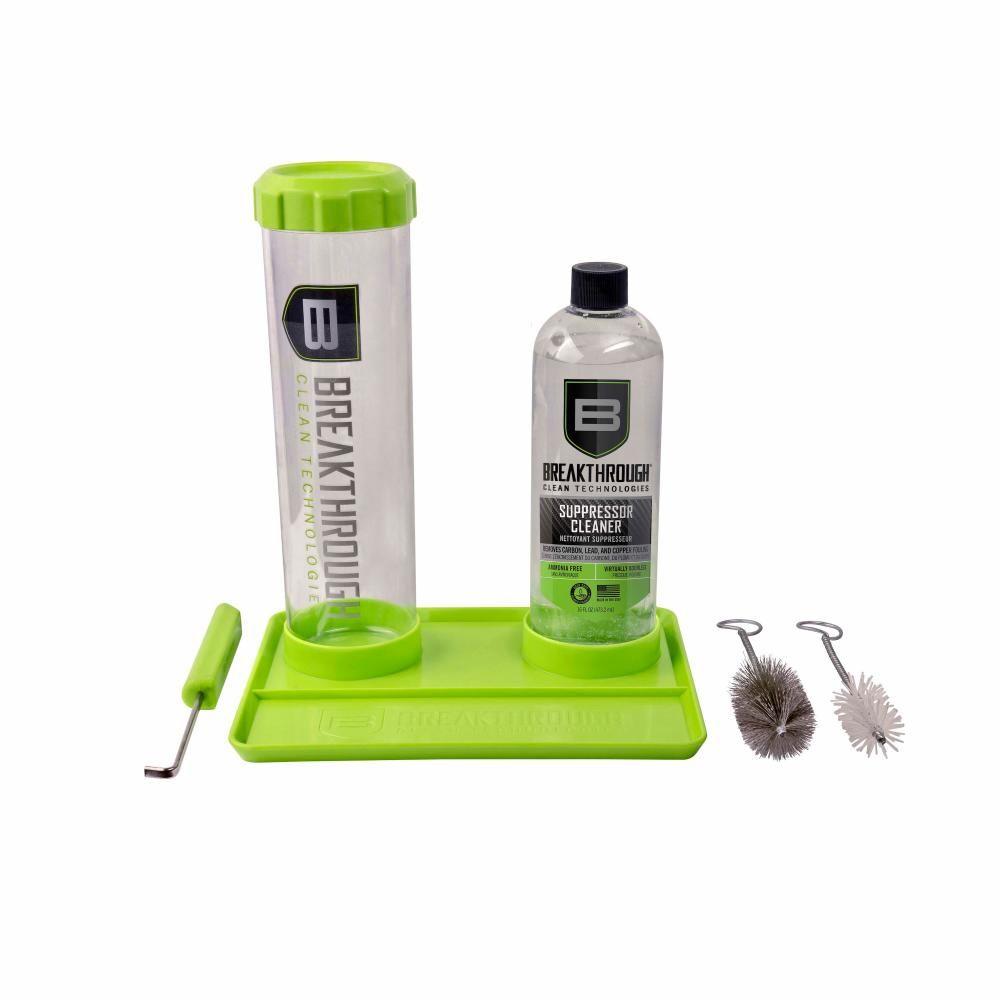 Breakthrough Clean Suppressor Cleaning Kit with 16 oz Cleaner