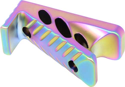 Guntec AR15 Micro Angle Grip Rainbow PVD Coated