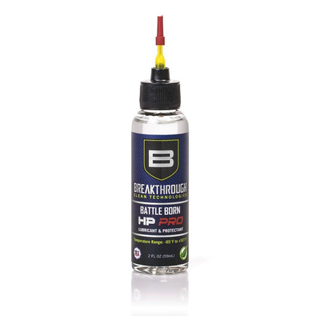 Breakthrough Clean Battle Born HP Pro Gun Lubricant and Protectant 2oz Needle Tip
