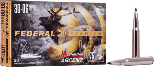 Federal P3006TA1 Premium Terminal Ascent  175 Grain .30-06 Springfield