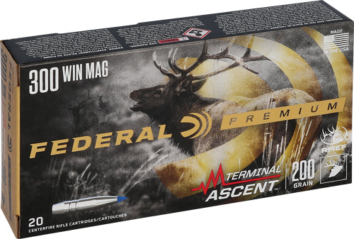 Federal P300WTA1 Premium Terminal Ascent  200 Grain .300 Winchester Mag