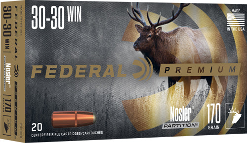 Federal Premium .30-30 Winchester 170 gr JSP ammo
