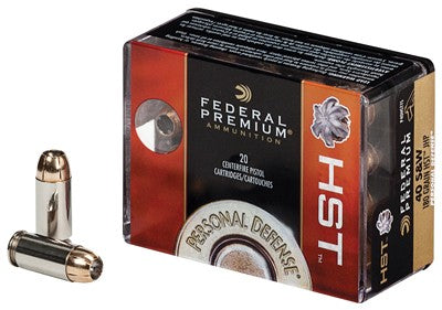 Federal P45HST2S Premium Personal Defense HST Jacketed Hollow Point  230 Grain .45 ACP/Auto