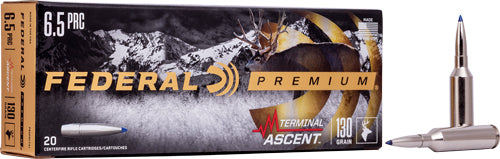 Federal Premium 6.5 PRC 130 gr PolyTip ammo