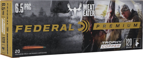 Federal P65PRCTC1 Premium Copper Trophy Copper  120 Grain 6.5 PRC