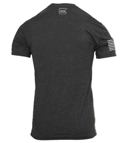 GLOCK PERFECTION TEE SHORT SLEEVE T SHIRT 2XL CHARCOAL