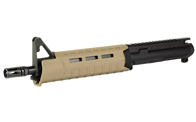 AR-15 Complete Upper Receiver 223 Rem/5.56 NATO 10.5" Barrel 1:7 Twist A2 Front Sight FDE Magpul MOE Handguard Black Anodized No BCG/CH