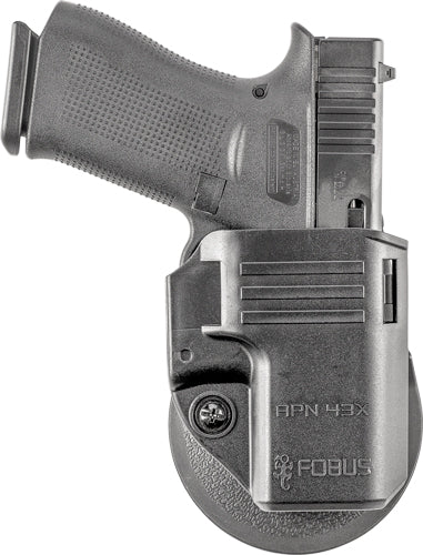 Fobus Ambidextrous Appendix Holster for Glock 43 43X MOS Black