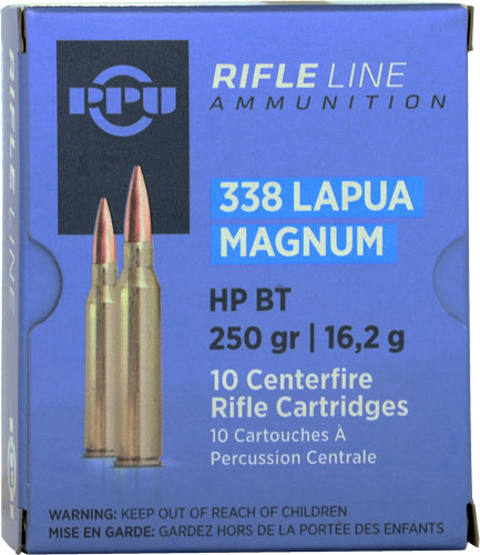 Prvi Partizan Rifle .338 Lapua Magnum 250 gr BTHP ammo